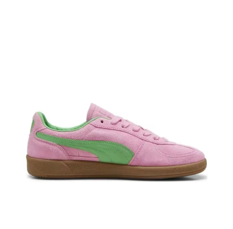 PALERMO F.C.xPUMA Palermo Anti slip and Wear resistant Low cut Casual Board Shoes for Men and Women