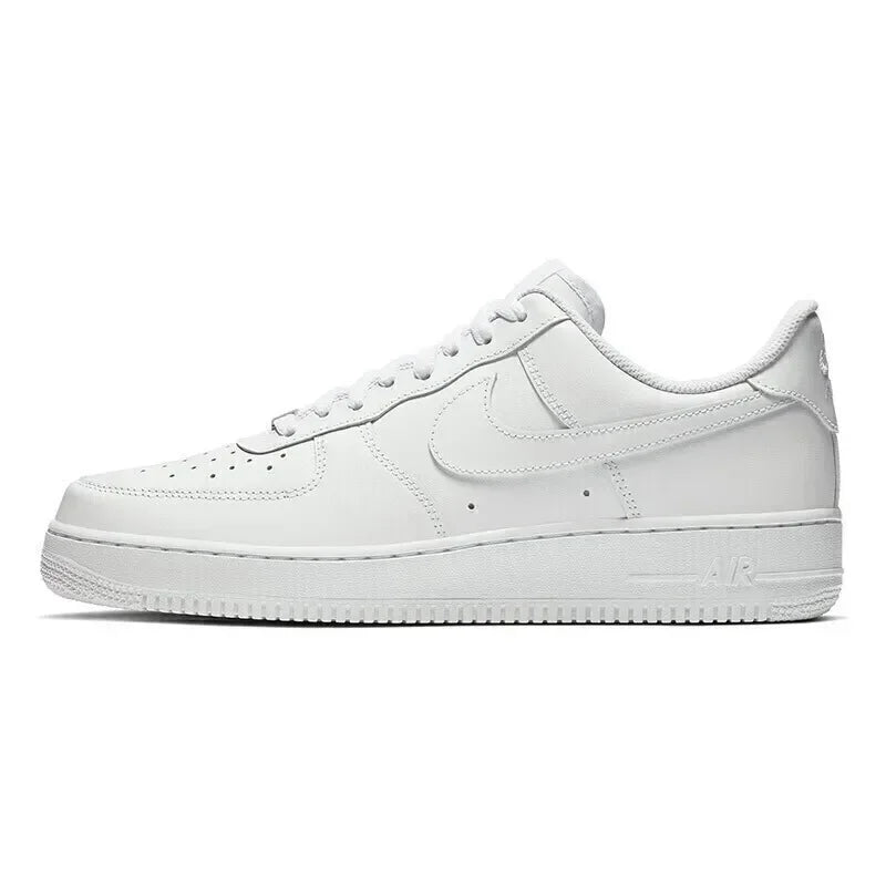 Nike Air Force 1 Low Men sneakers Comfortable and hardwearing casual shoes Classic Versatile Fashion sneaker Cushioning white