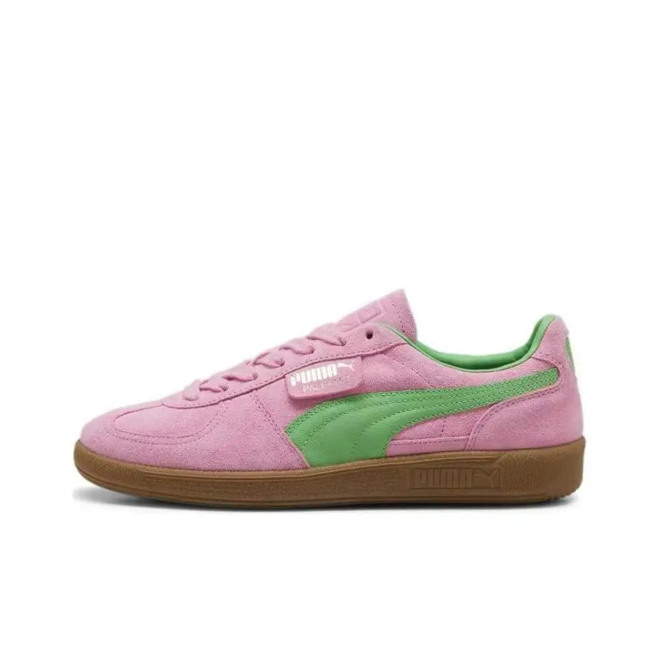 PALERMO F.C.xPUMA Palermo Anti slip and Wear resistant Low cut Casual Board Shoes for Men and Women