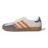 Adidas Originals GAZELLE INDOOR Skateboard Shoes Unisex Low-Top Cream White / Dark Indigo / Lilac Sneakers shoes JQ0956