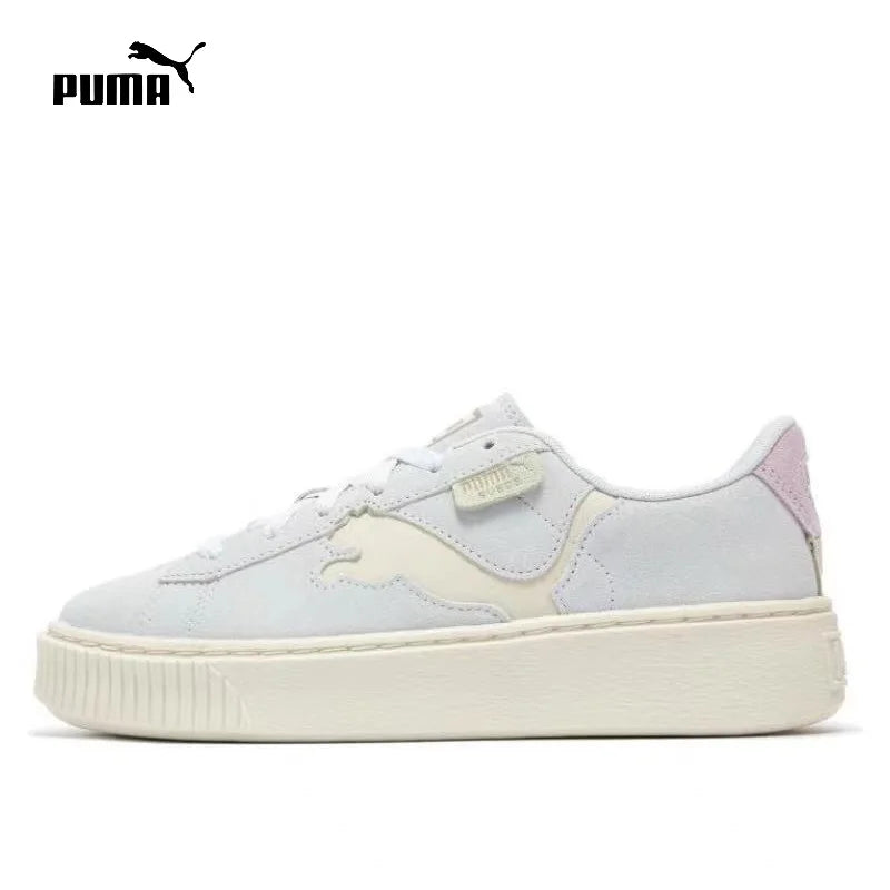 PUMA anti slip lightweight breathable low top board shoes for women