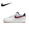 Nike Air Force 1 07 Low Men's Board Shoes Supportive Comfort Casual Shoes Cushioning Lightweight Breathable Sneakers Red White