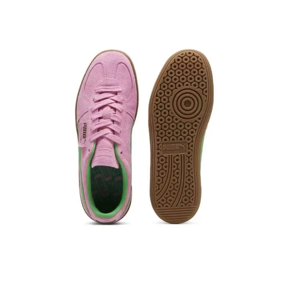 PALERMO F.C.xPUMA Palermo Anti slip and Wear resistant Low cut Casual Board Shoes for Men and Women