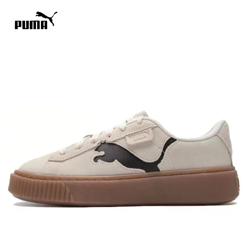 PUMA anti slip lightweight breathable low top board shoes for women