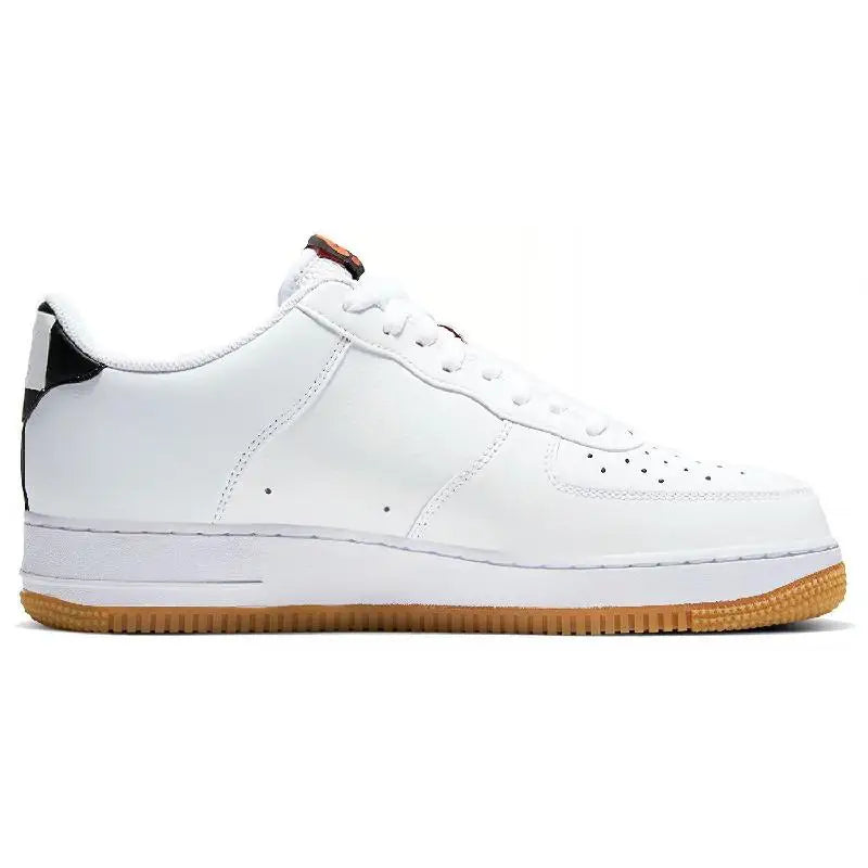 Nike Air Force 1 Low NBA White Crimson Gum Sneakers shoes CT2298-101 With Original Box