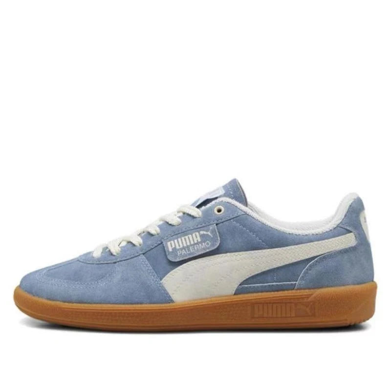 PALERMO F.C.xPUMA Palermo Anti slip and Wear resistant Low cut Casual Board Shoes for Men and Women