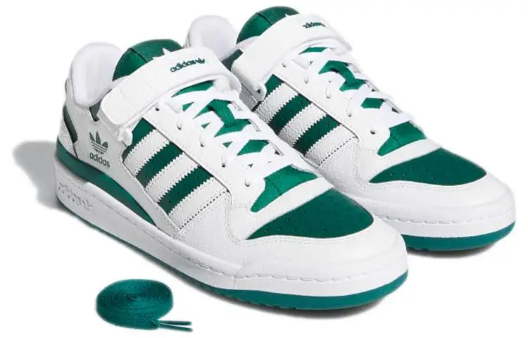 Adidas Forum Low White Collegiate Green Sneakers shoes GY8556