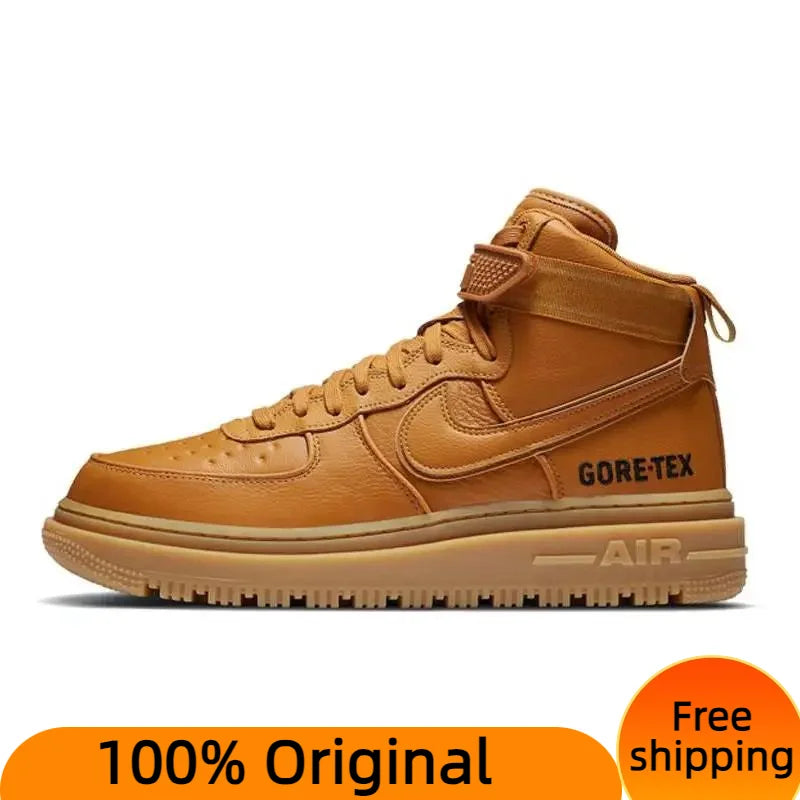 Nike Air Force 1 High Gore-Tex Boot Flax Sneakers shoes CT2815-200