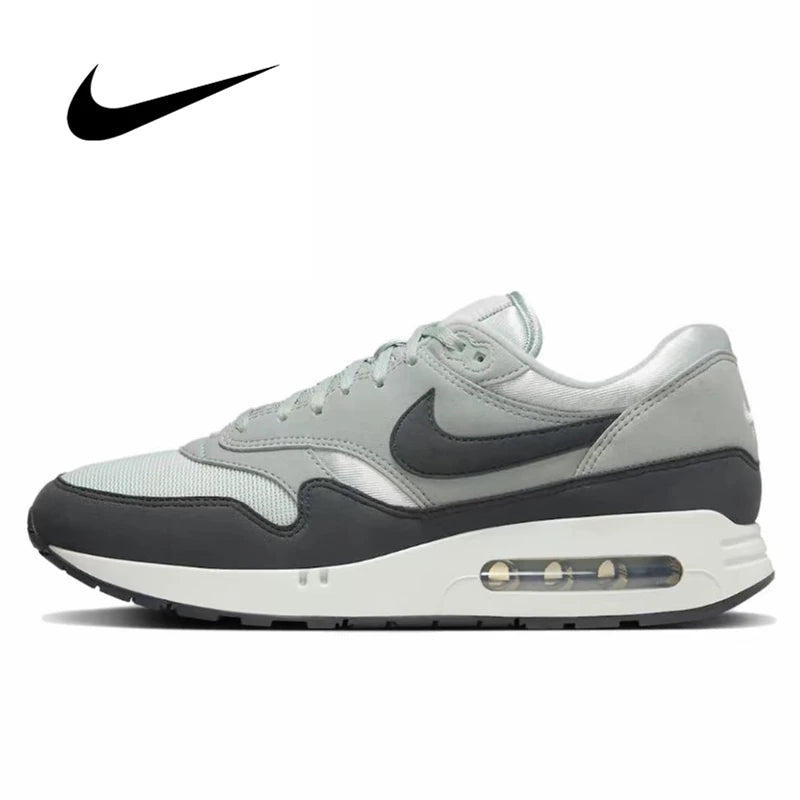 Nike Air Max 1 Men Woman Running Shoes Mesh Breathable Comfortable Outdoor Unisex Suede Sports Causal Sneakers