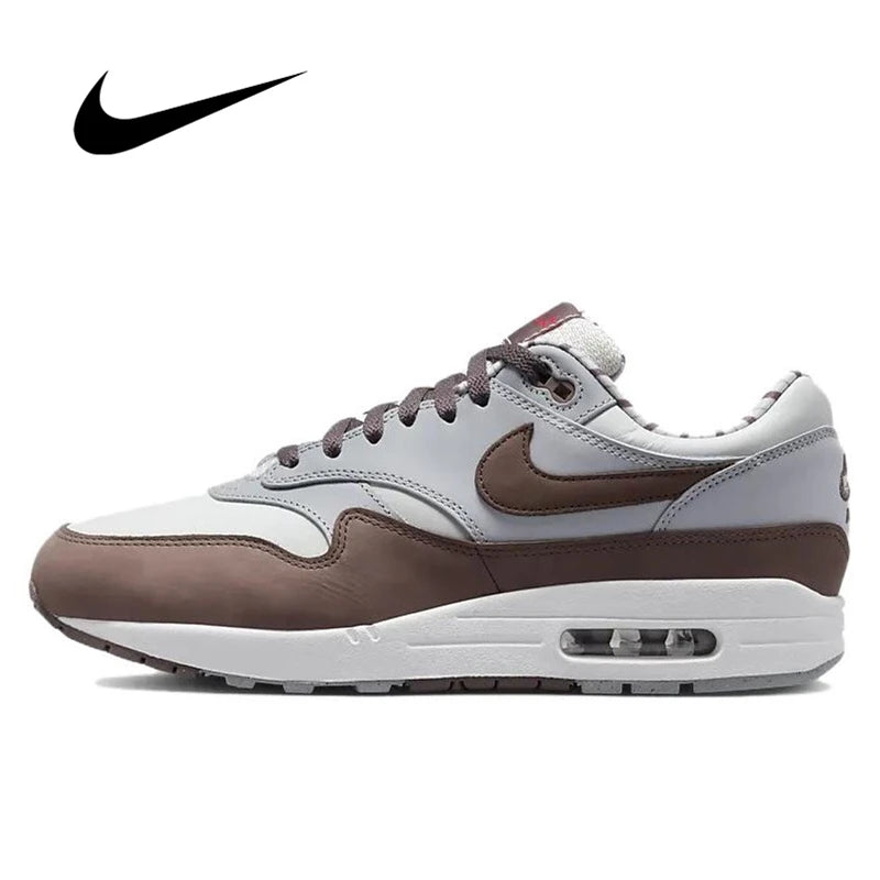 Nike Air Max 1 Men Woman Running Shoes Mesh Breathable Comfortable Outdoor Unisex Suede Sports Causal Sneakers